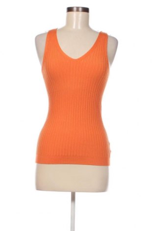 Γυναικείο αμάνικο μπλουζάκι The Korner, Μέγεθος M, Χρώμα Πορτοκαλί, Τιμή 6,28 €
