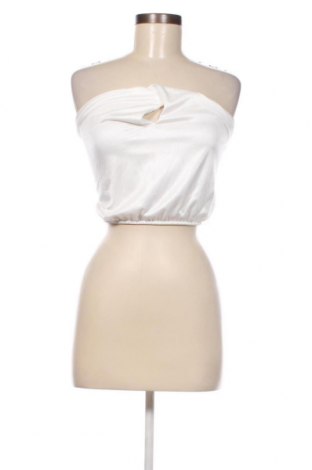 Γυναικείο αμάνικο μπλουζάκι Trendyol, Μέγεθος M, Χρώμα Λευκό, Τιμή 3,29 €