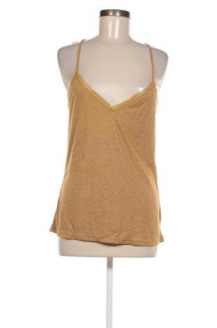 Γυναικείο αμάνικο μπλουζάκι Undiz, Μέγεθος XL, Χρώμα Κίτρινο, Τιμή 3,29 €
