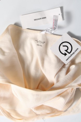 Γυναικείο αμάνικο μπλουζάκι Urban Outfitters, Μέγεθος L, Χρώμα Εκρού, Τιμή 14,95 €