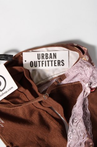 Damska koszulka na ramiączkach Urban Outfitters, Rozmiar L, Kolor Brązowy, Cena 17,78 zł