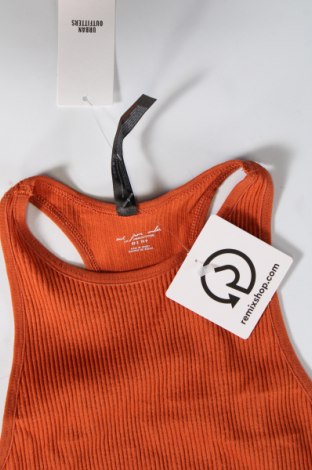Γυναικείο αμάνικο μπλουζάκι Urban Outfitters, Μέγεθος XS, Χρώμα Πορτοκαλί, Τιμή 3,29 €