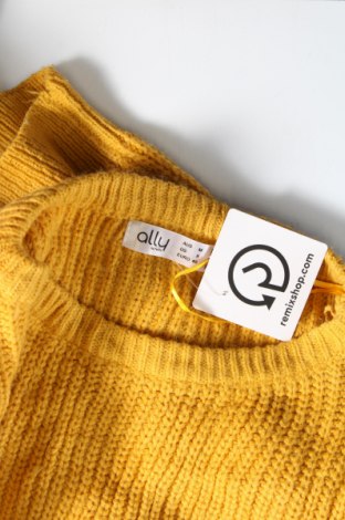 Γυναικείο πουλόβερ Ally, Μέγεθος M, Χρώμα Κίτρινο, Τιμή 5,38 €