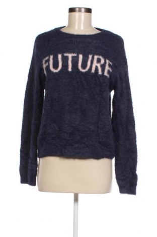 Γυναικείο πουλόβερ Bershka, Μέγεθος L, Χρώμα Μπλέ, Τιμή 3,23 €