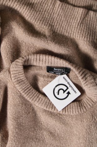 Damenpullover Bershka, Größe M, Farbe Beige, Preis € 3,23