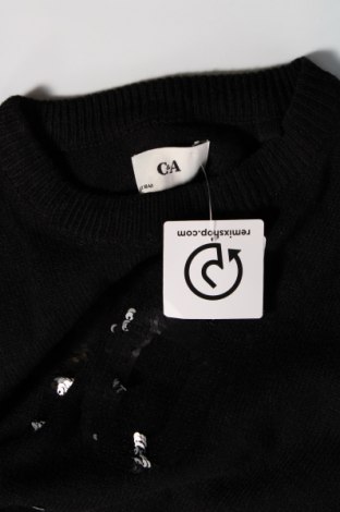 Дамски пуловер C&A, Размер M, Цвят Черен, Цена 9,28 лв.