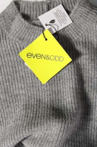 Γυναικείο πουλόβερ Even&Odd, Μέγεθος M, Χρώμα Γκρί, Τιμή 4,98 €