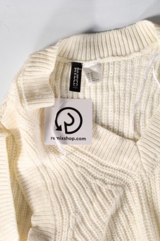 Γυναικείο πουλόβερ H&M Divided, Μέγεθος XS, Χρώμα Εκρού, Τιμή 6,10 €