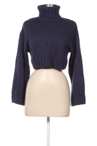 Дамски пуловер H&M Divided, Размер XS, Цвят Син, Цена 7,83 лв.