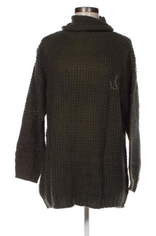 Дамски пуловер H&M Divided, Размер S, Цвят Зелен, Цена 5,51 лв.