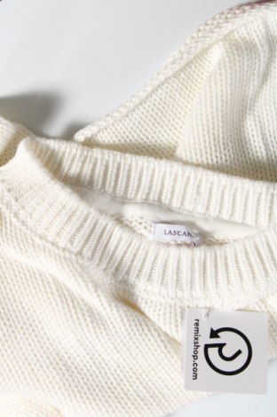Дамски пуловер Lascana, Размер XL, Цвят Бял, Цена 46,00 лв.
