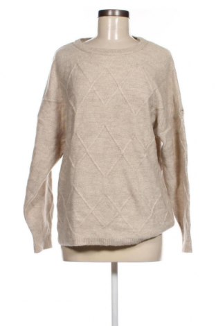 Дамски пуловер Laura Torelli, Размер S, Цвят Бежов, Цена 4,64 лв.