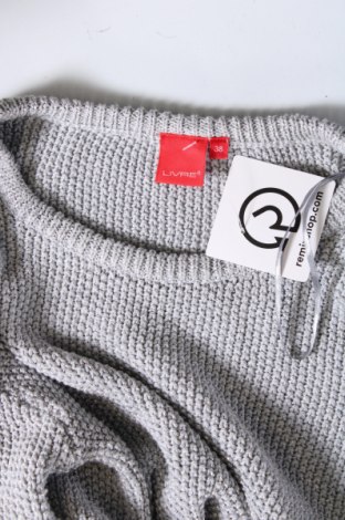 Γυναικείο πουλόβερ Livre, Μέγεθος M, Χρώμα Γκρί, Τιμή 2,15 €