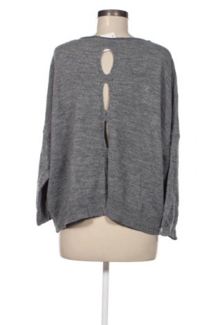 Γυναικείο πουλόβερ Made In Italy, Μέγεθος M, Χρώμα Γκρί, Τιμή 2,69 €