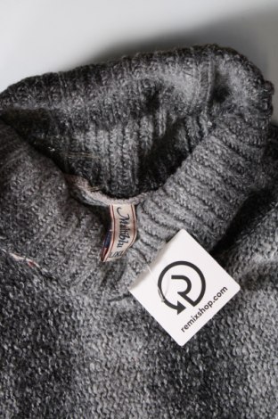 Γυναικείο πουλόβερ Multiblu, Μέγεθος L, Χρώμα Γκρί, Τιμή 3,23 €