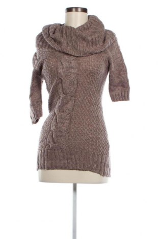 Дамски пуловер One Love, Размер M, Цвят Бежов, Цена 6,38 лв.