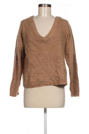Дамски пуловер Pieces, Размер XL, Цвят Кафяв, Цена 5,00 лв.