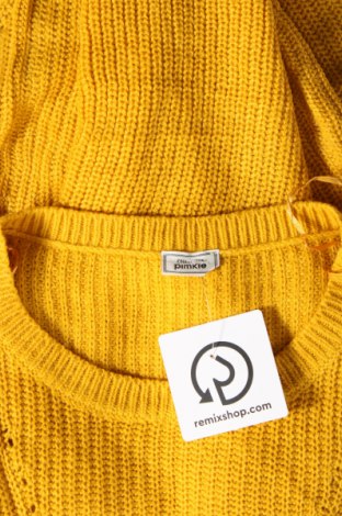 Дамски пуловер Pimkie, Размер S, Цвят Жълт, Цена 5,51 лв.