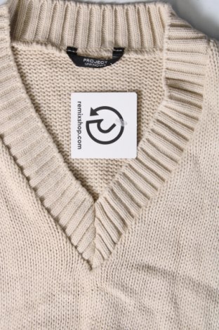 Γυναικείο πουλόβερ Project, Μέγεθος XS, Χρώμα  Μπέζ, Τιμή 2,51 €