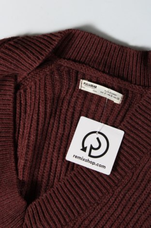 Дамски пуловер Pull&Bear, Размер S, Цвят Кафяв, Цена 10,58 лв.