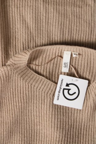 Γυναικείο πουλόβερ Q/S by S.Oliver, Μέγεθος XS, Χρώμα Καφέ, Τιμή 44,85 €