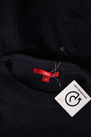 Дамски пуловер S.Oliver, Размер M, Цвят Син, Цена 26,10 лв.