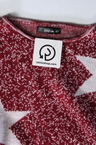Dámsky pulóver SHEIN, Veľkosť S, Farba Červená, Cena  2,63 €