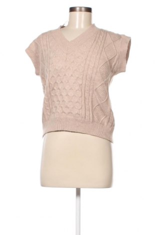 Γυναικείο πουλόβερ SHEIN, Μέγεθος M, Χρώμα  Μπέζ, Τιμή 2,51 €