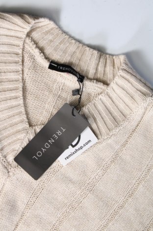 Γυναικείο πουλόβερ Trendyol, Μέγεθος M, Χρώμα  Μπέζ, Τιμή 4,04 €