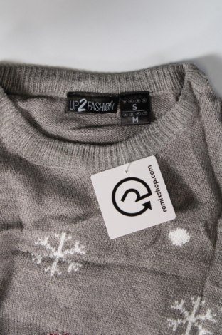 Дамски пуловер Up 2 Fashion, Размер S, Цвят Сив, Цена 4,93 лв.