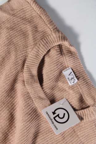 Дамски пуловер VRS Woman, Размер M, Цвят Бежов, Цена 5,22 лв.