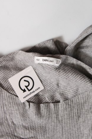 Γυναικείο πουλόβερ Zara Knitwear, Μέγεθος M, Χρώμα Γκρί, Τιμή 3,09 €