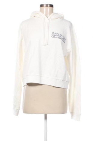 Damen Sweatshirt Calvin Klein Jeans, Größe L, Farbe Weiß, Preis 73,45 €