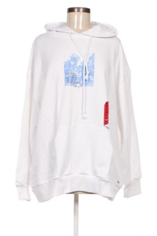 Damen Sweatshirt Pull&Bear, Größe M, Farbe Weiß, Preis 23,71 €