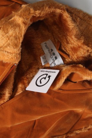 Дамско палто 4/5/6 Fashion Concept, Размер XL, Цвят Оранжев, Цена 10,70 лв.