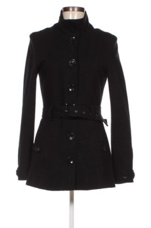 Дамско палто Clockhouse, Размер M, Цвят Черен, Цена 37,45 лв.