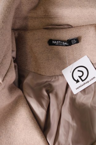 Γυναικείο παλτό Nasty Gal, Μέγεθος L, Χρώμα  Μπέζ, Τιμή 59,60 €