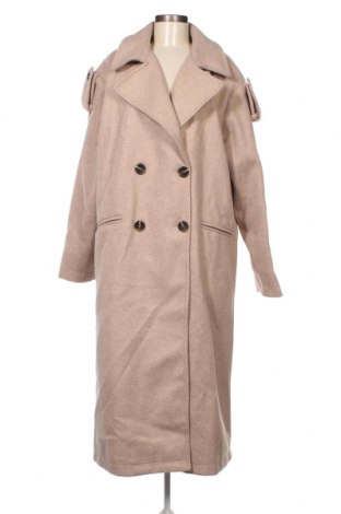 Дамско палто Nasty Gal, Размер L, Цвят Бежов, Цена 84,60 лв.