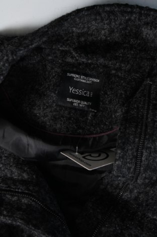 Дамско палто Yessica, Размер L, Цвят Черен, Цена 10,70 лв.