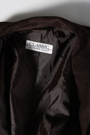 Γυναικείο σακάκι Classic By Michele Boyard, Μέγεθος L, Χρώμα Καφέ, Τιμή 3,81 €