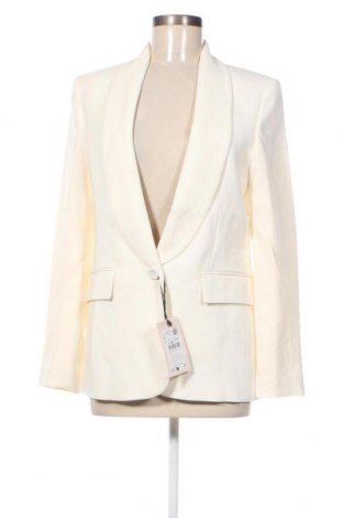 Damen Blazer Mango, Größe S, Farbe Ecru, Preis 56,19 €