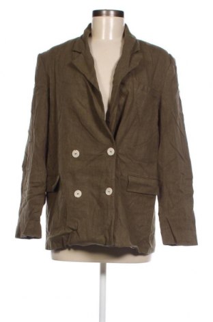 Дамско сако Zara, Размер XS, Цвят Зелен, Цена 34,00 лв.