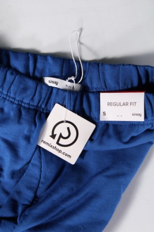 Pantaloni trening de femei Sinsay, Mărime S, Culoare Albastru, Preț 22,70 Lei