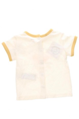 Детска блуза Kiabi, Размер 2-3m/ 56-62 см, Цвят Екрю, Цена 6,56 лв.