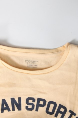 Детска блуза Primark, Размер 14-15y/ 168-170 см, Цвят Екрю, Цена 24,00 лв.