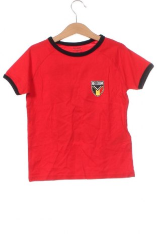 Детска тениска Kiabi, Размер 5-6y/ 116-122 см, Цвят Червен, Цена 6,72 лв.