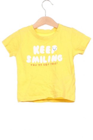 Tricou pentru copii Primark, Mărime 9-12m/ 74-80 cm, Culoare Galben, Preț 10,56 Lei