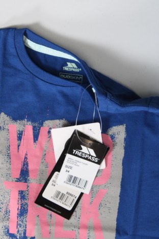 Dziecięcy T-shirt Trespass, Rozmiar 2-3y/ 98-104 cm, Kolor Niebieski, Cena 32,65 zł