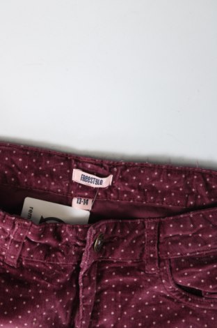 Pantaloni de catifea reiată, pentru copii, Mărime 13-14y/ 164-168 cm, Culoare Roșu, Preț 88,82 Lei