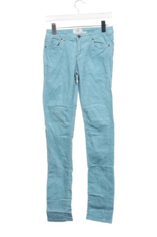 Pantaloni de catifea reiată, pentru copii H&M L.O.G.G., Mărime 14-15y/ 168-170 cm, Culoare Albastru, Preț 16,88 Lei